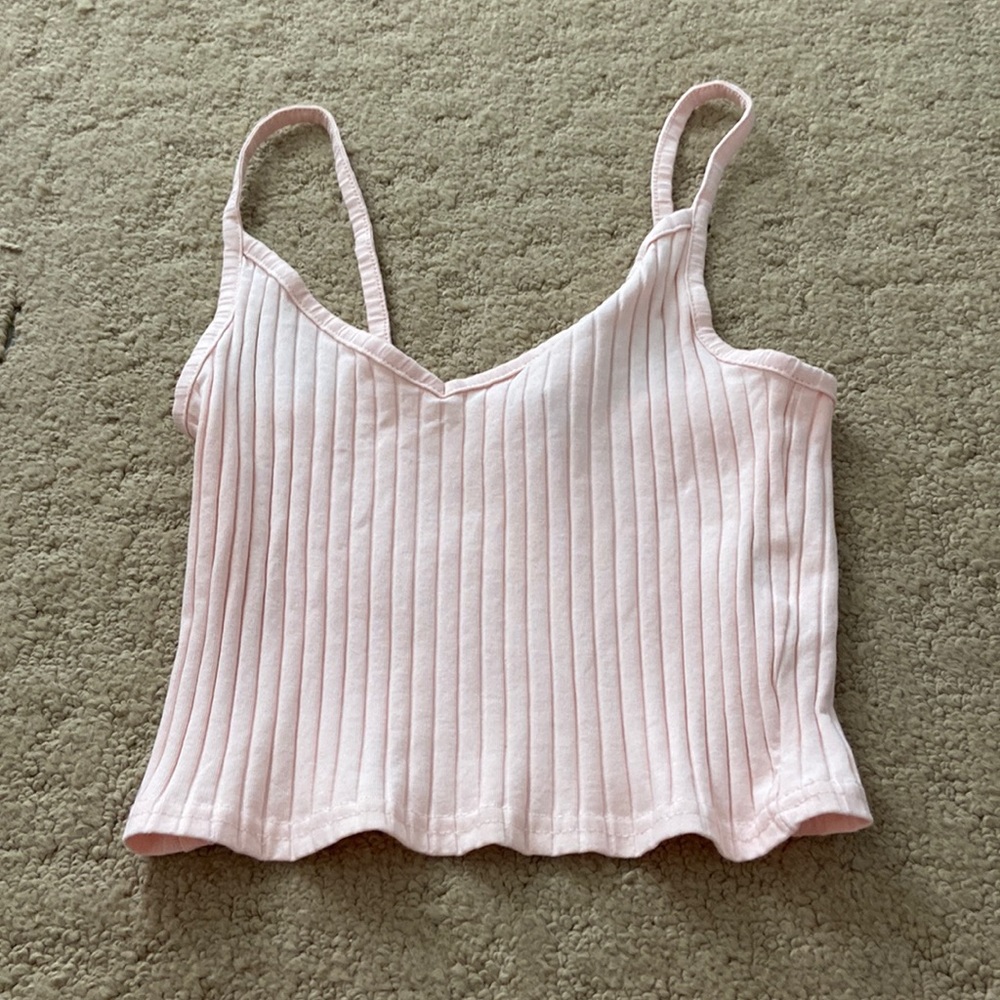 Baby pink tank top
